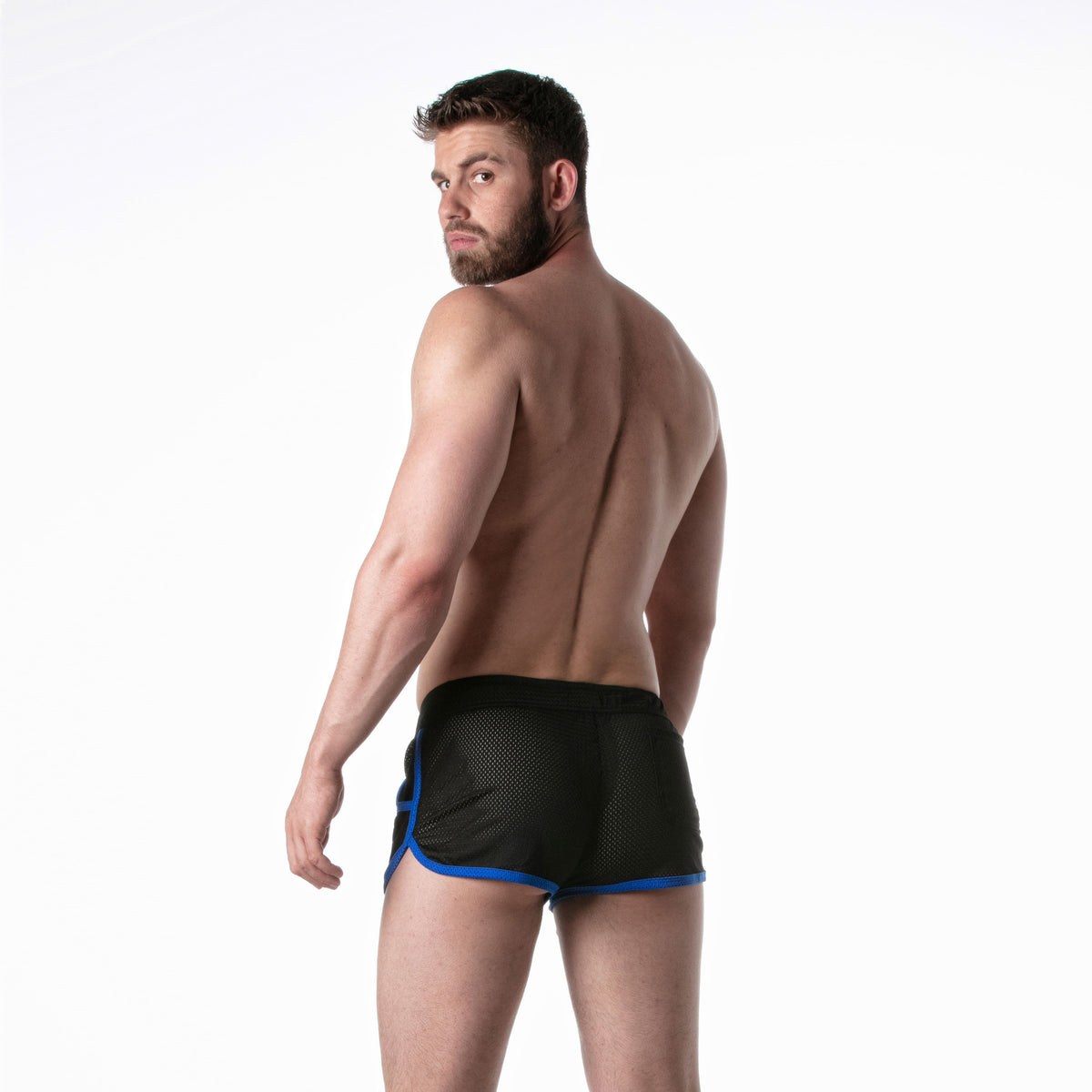 Marathon-Shorts mit blauen Akzenten – 3