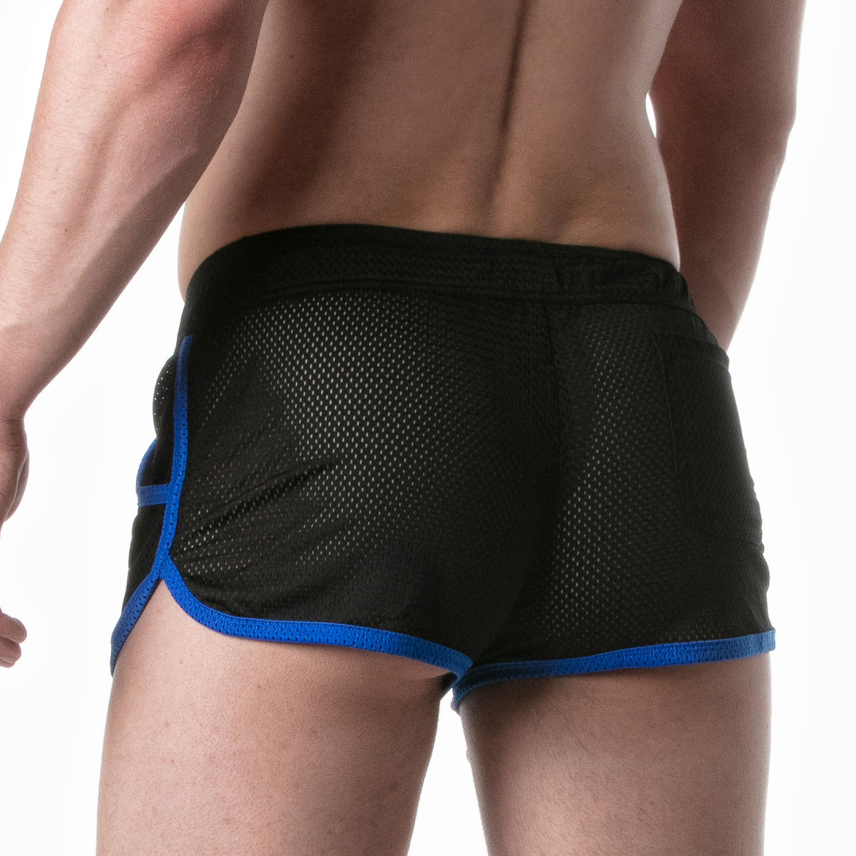 Marathon-Shorts mit blauen Akzenten – 1