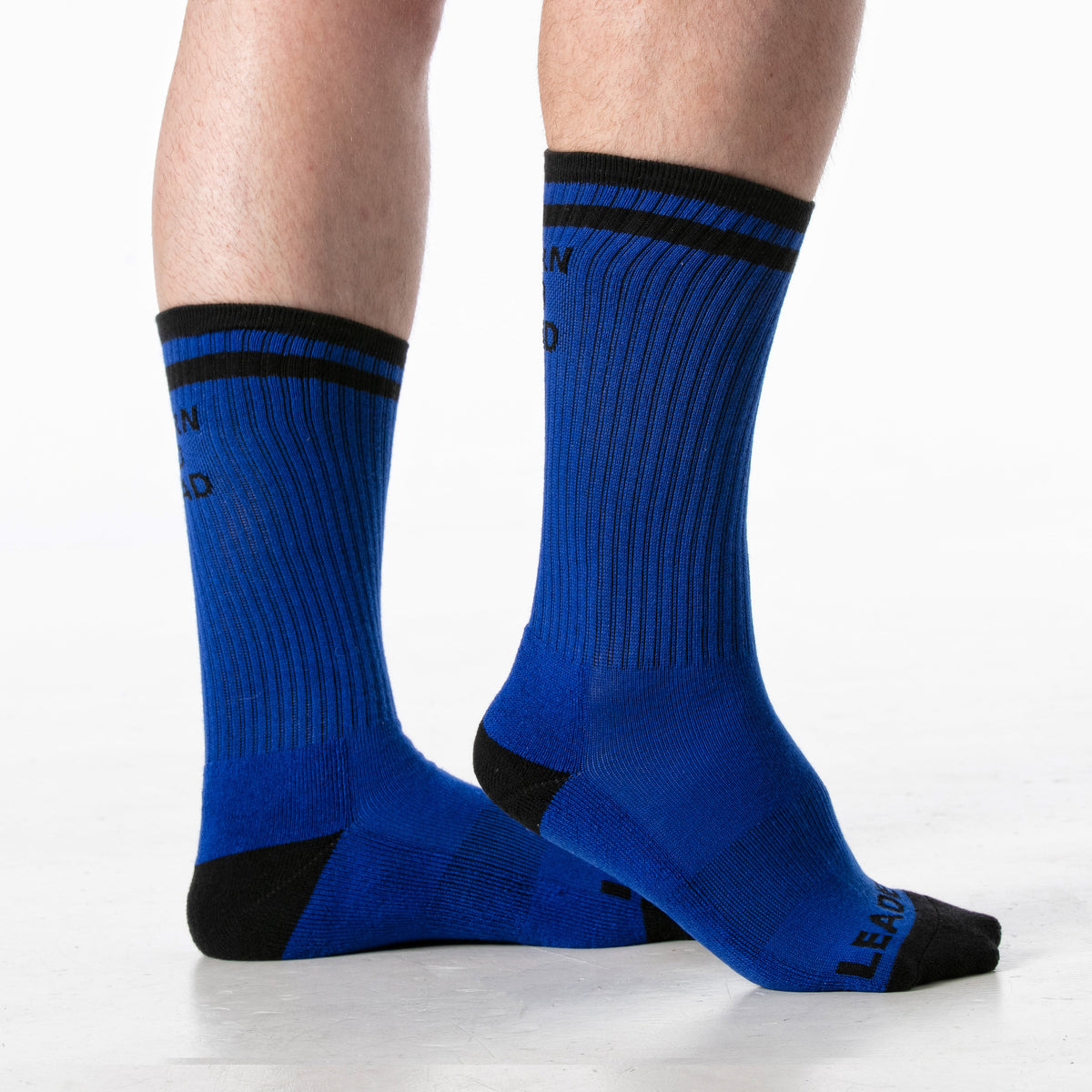 „Born To Lead“-Socken Blau-0