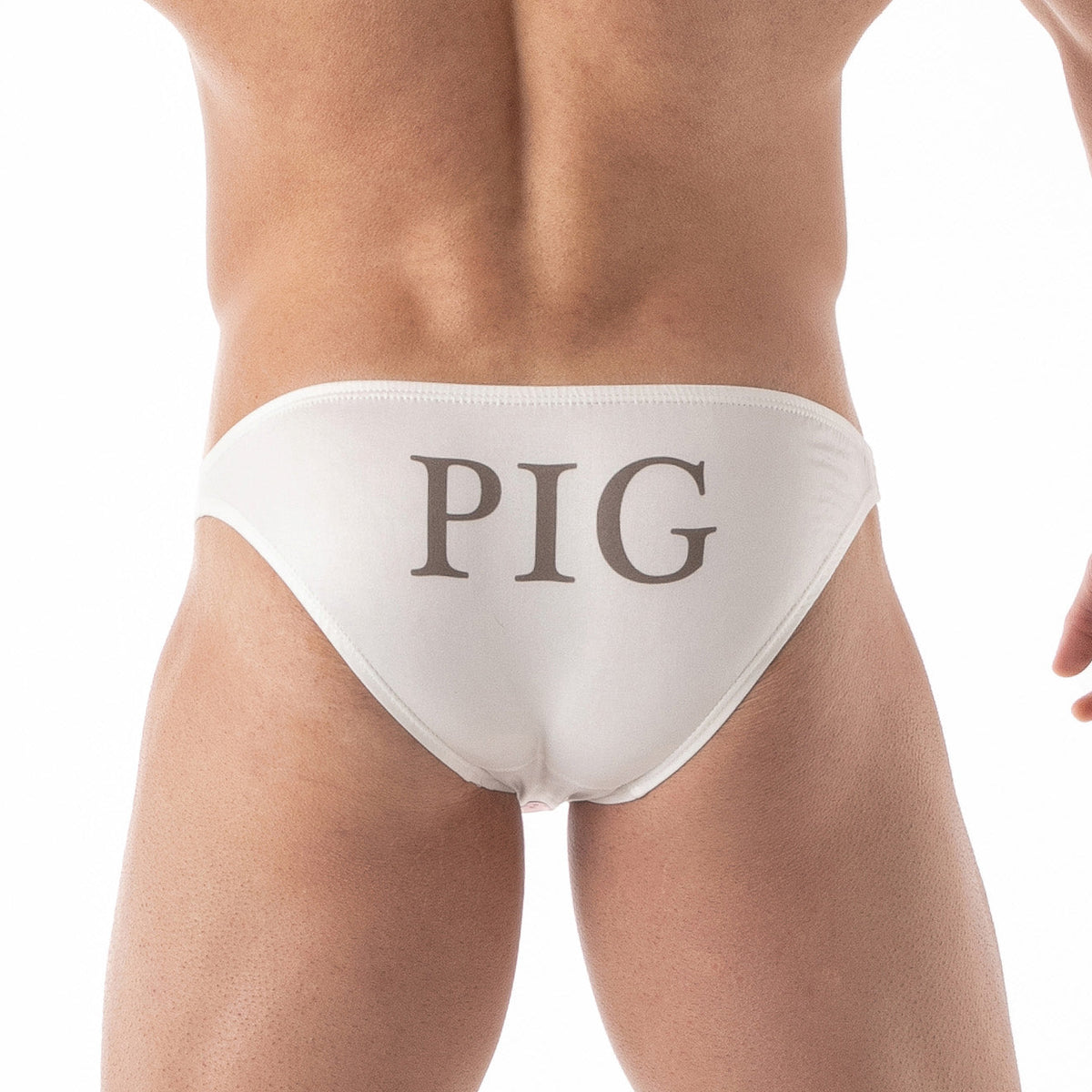 ID Bikini-Slips – Pig White-1