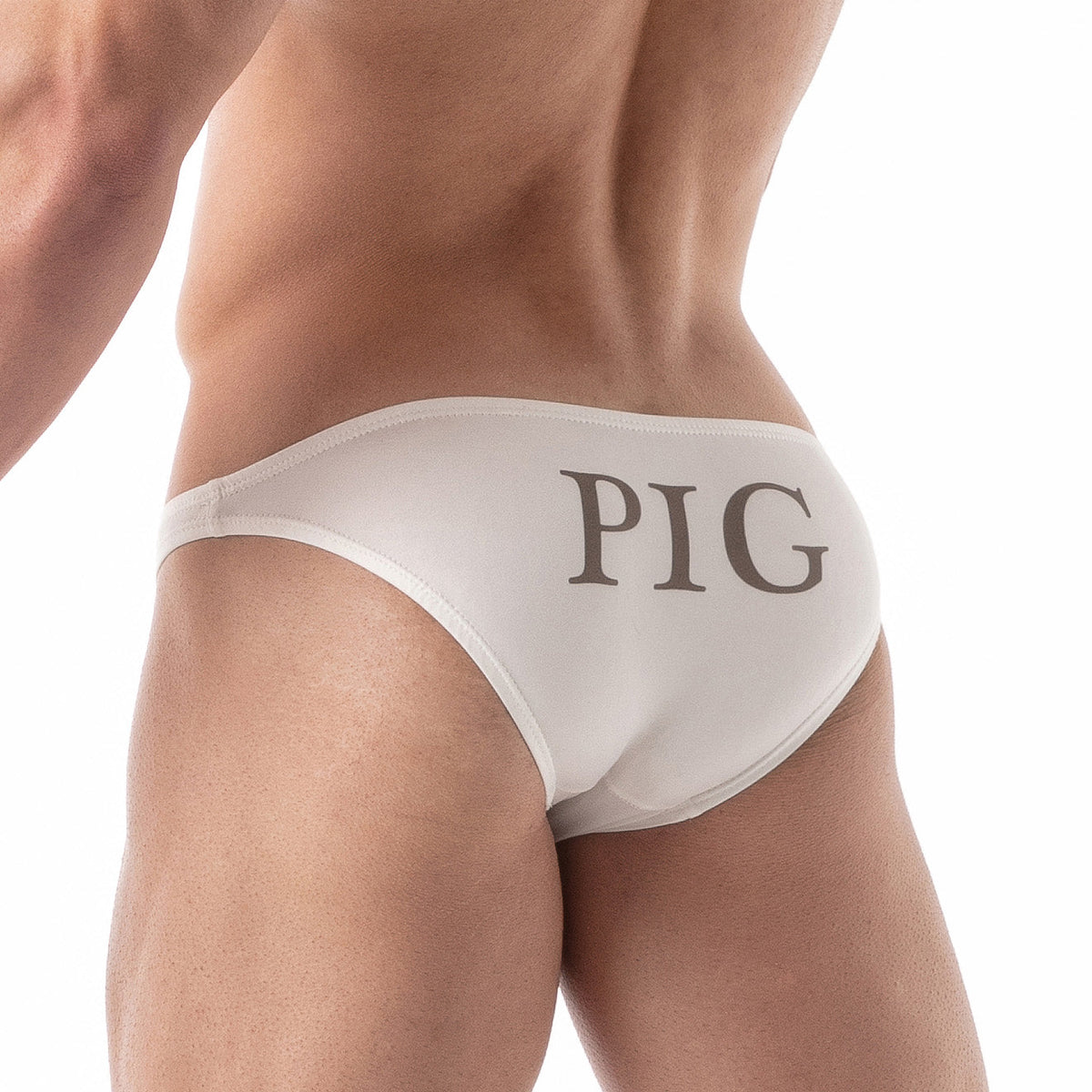 ID Bikini-Slips – Pig White-3