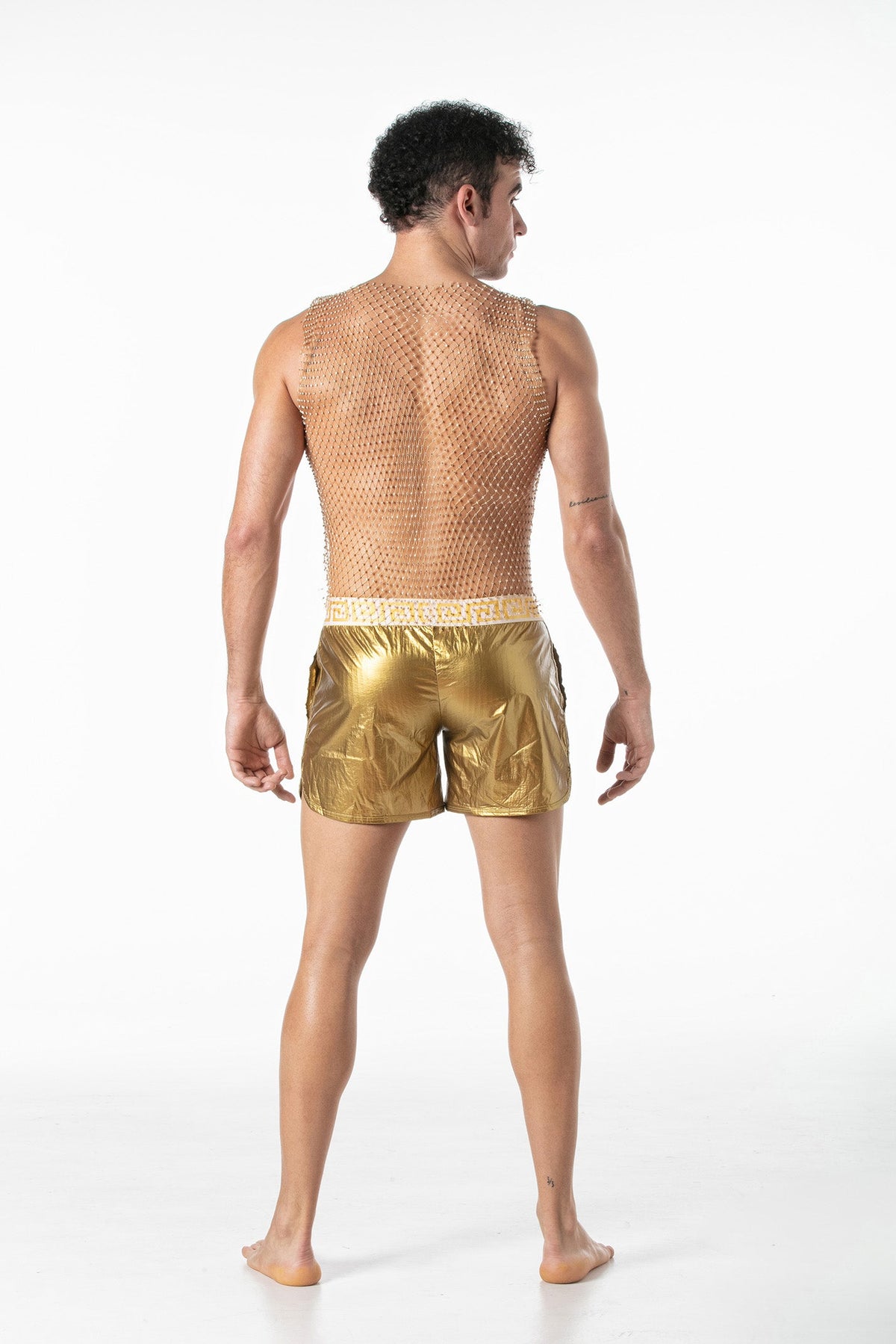 Mesh-Party-Tanktop Gold-4