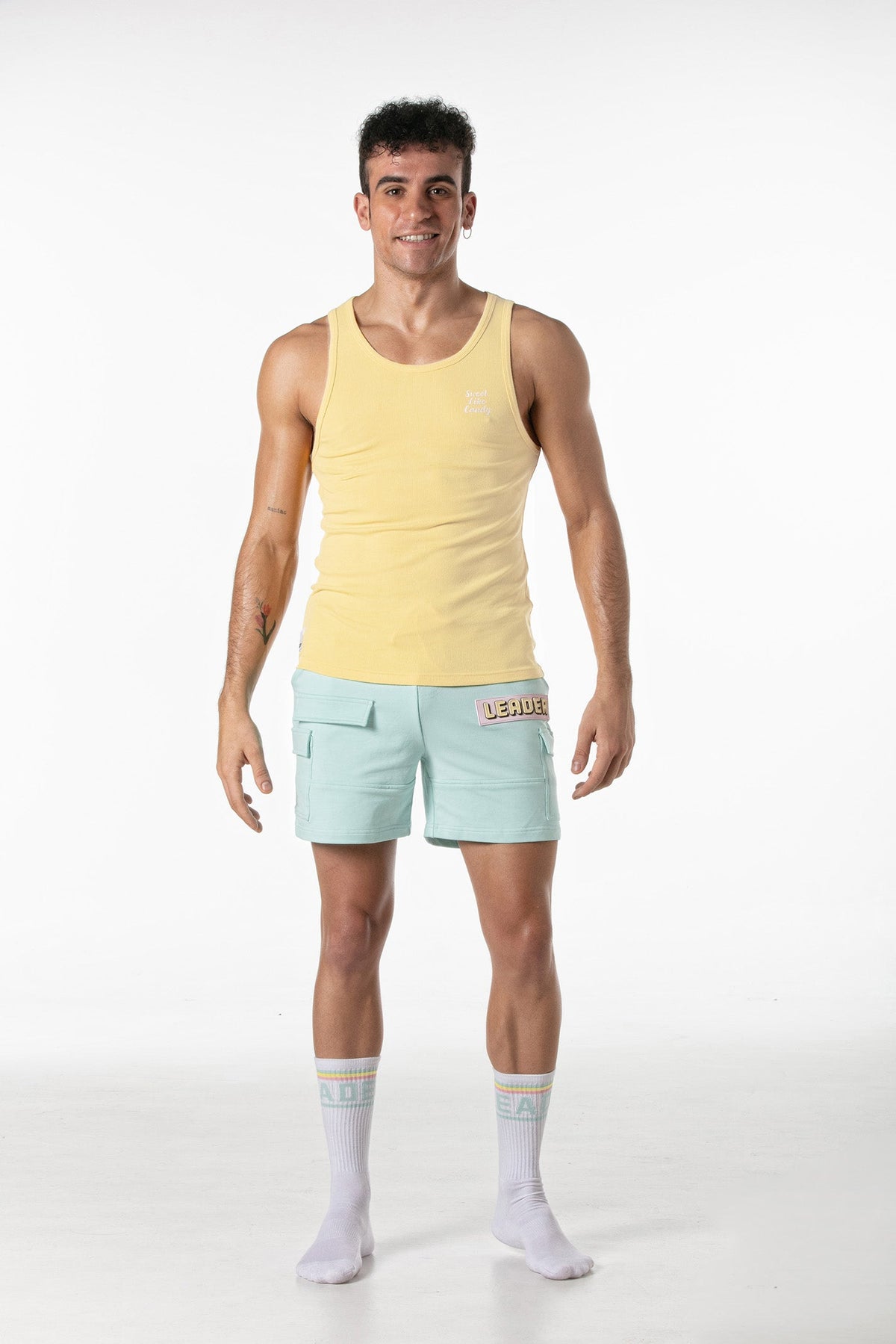 Candy Tanktop Gelb-2