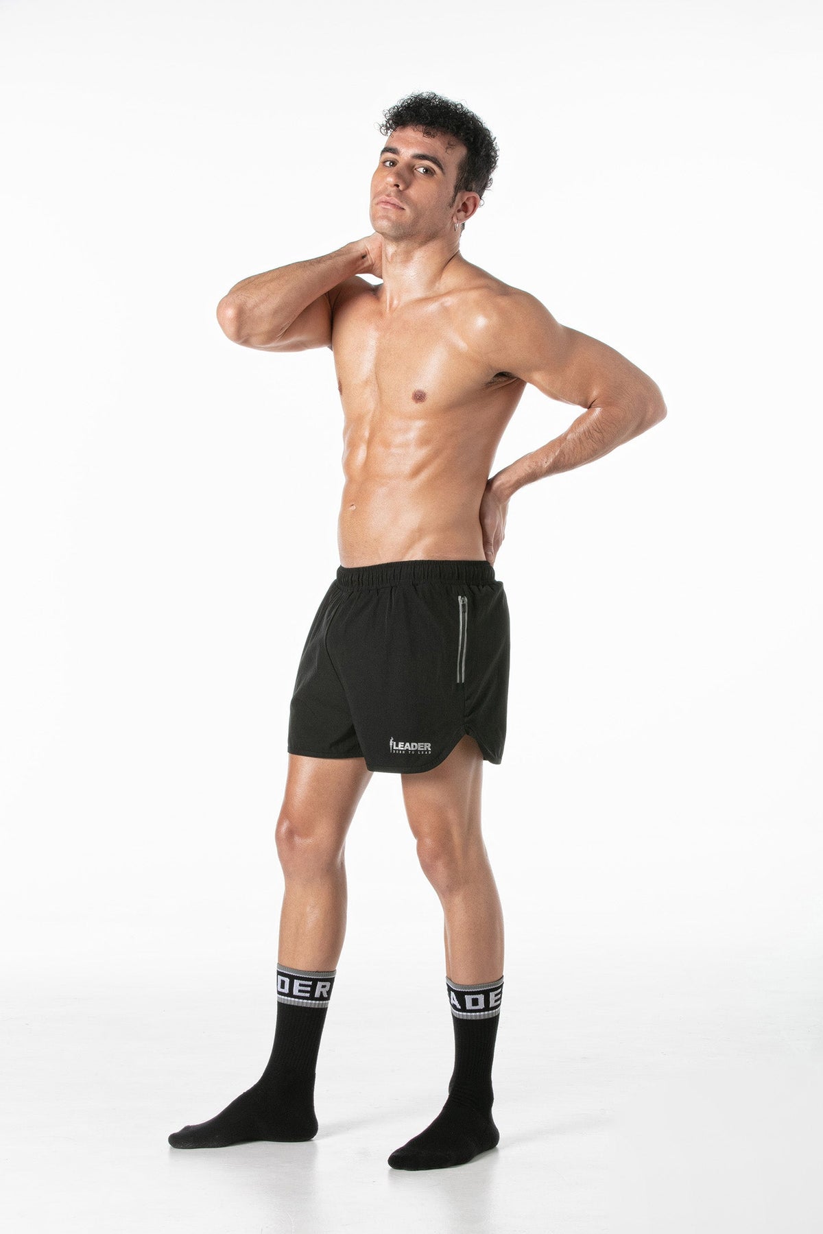 Sport-Turnhose, schwarz – 3