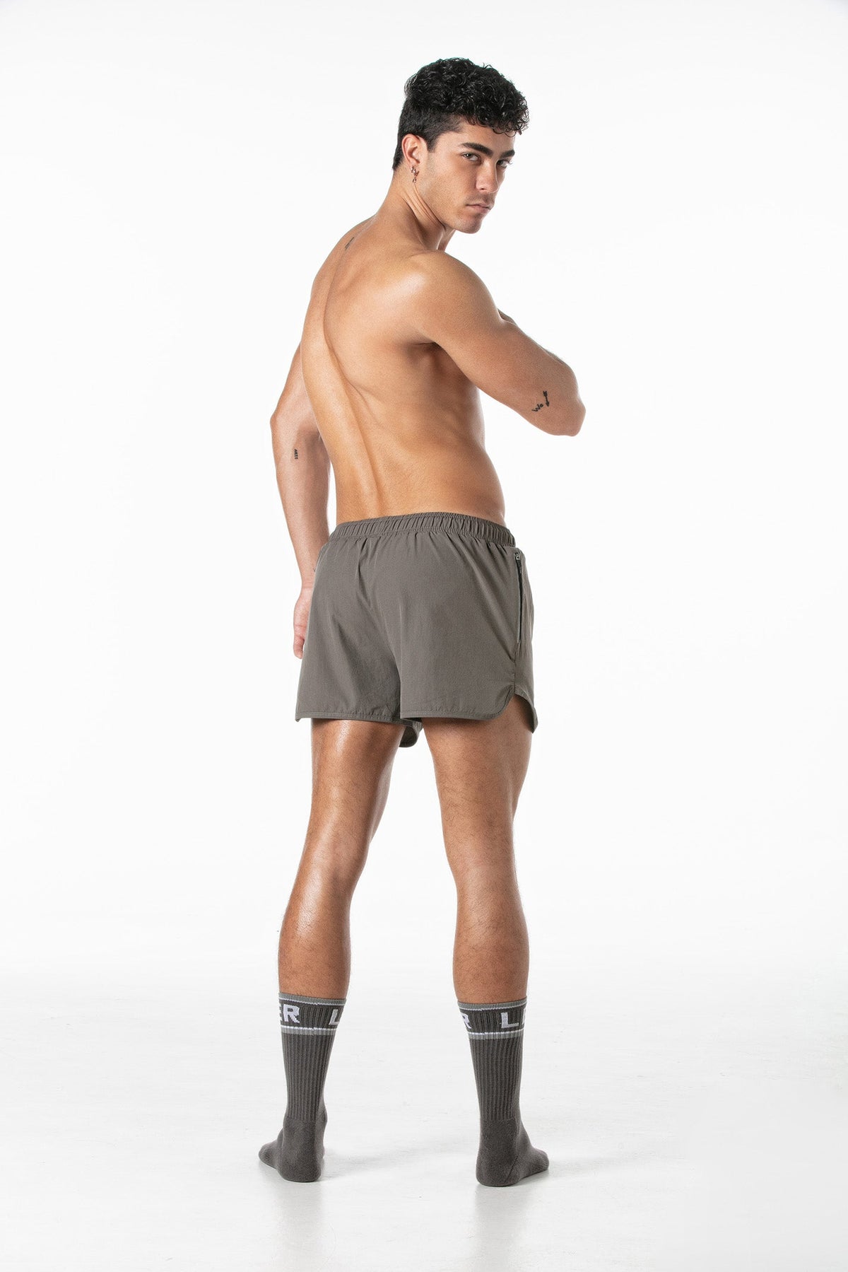 Sport-Turnhose Taupe-4