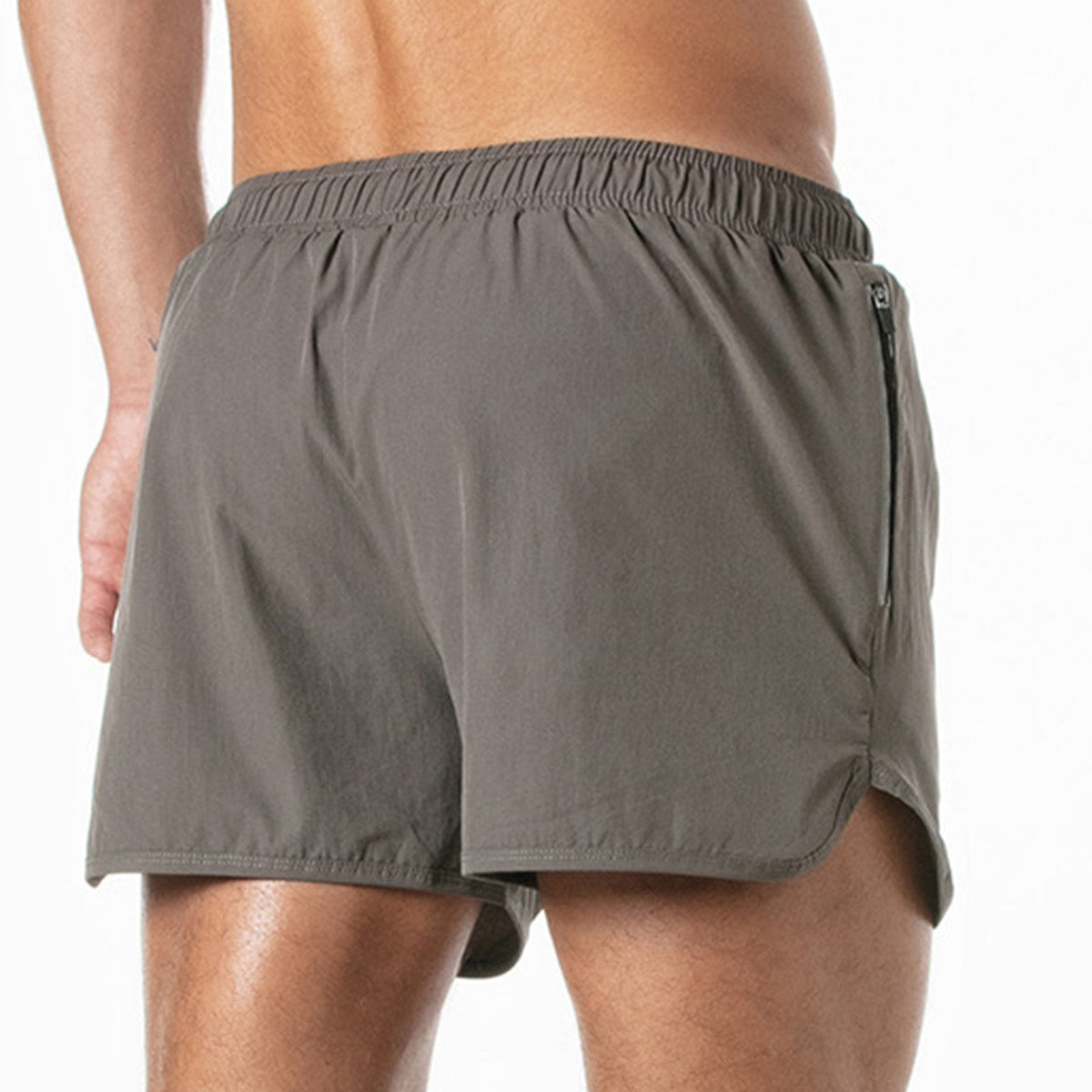 Sport-Shorts in Taupe