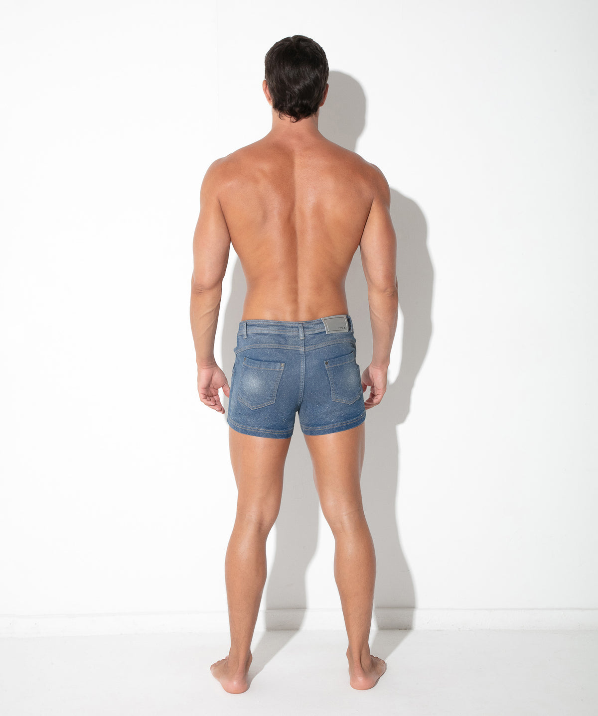 CODE 22 Metallic-Jeansshorts 9836 – Silber - Code 22 - Shop Deutschland Noodosz