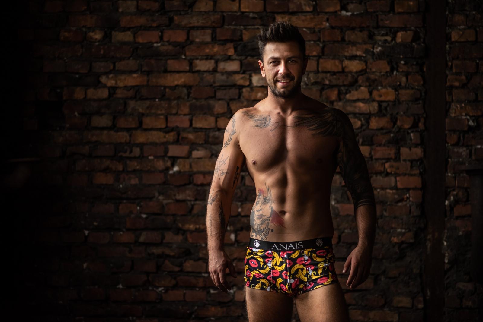 Herren Boxer Shorts 053663 Banana - 3XL - Anais for Men - Shop Deutschland Noodosz