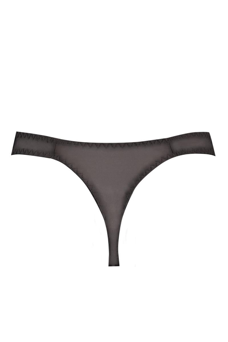 Herren String 052803 schwarz - 3XL