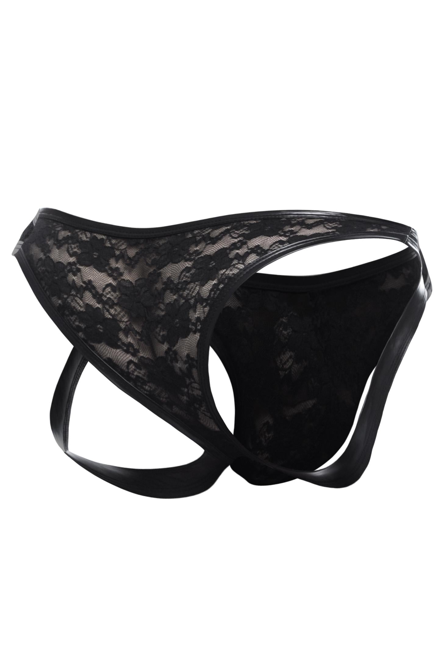 black Jockstrap Capri L4CE04 - XL