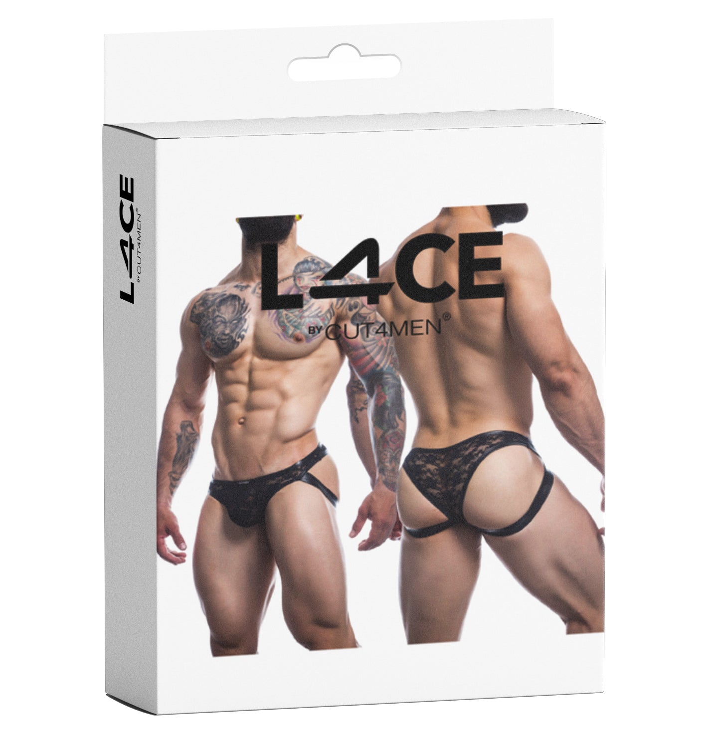 black Jockstrap Capri L4CE04 - XL