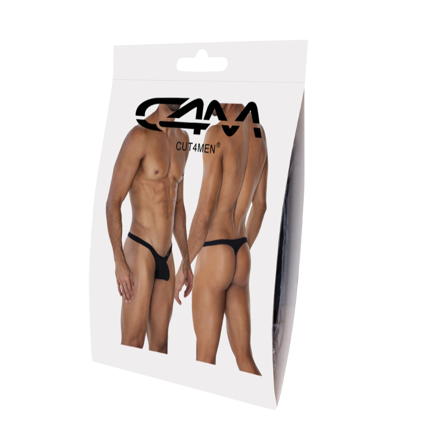 schwarzer Low Rise Bulge String C4MSPXBUL02 - XL