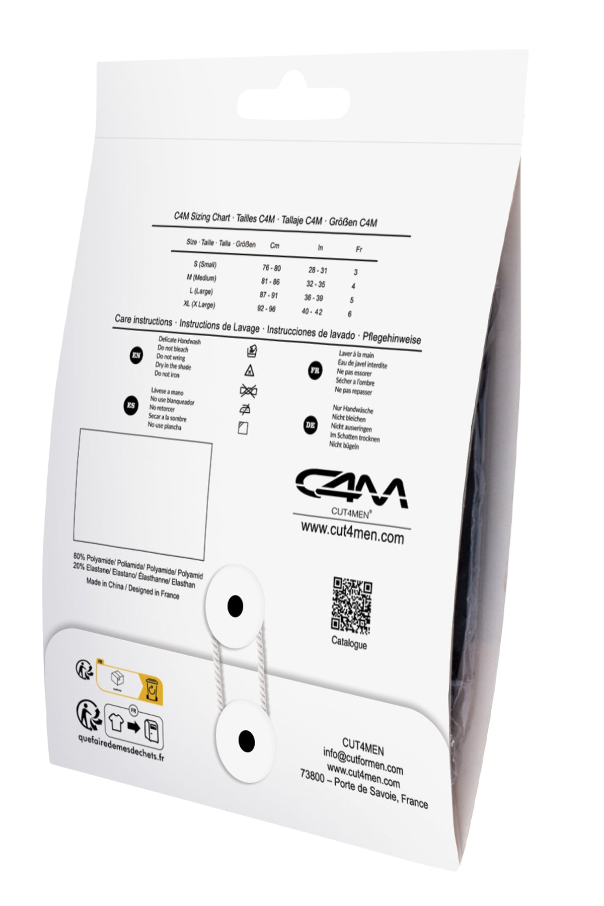 schwarzer Micro String C4MSPX11 - XL