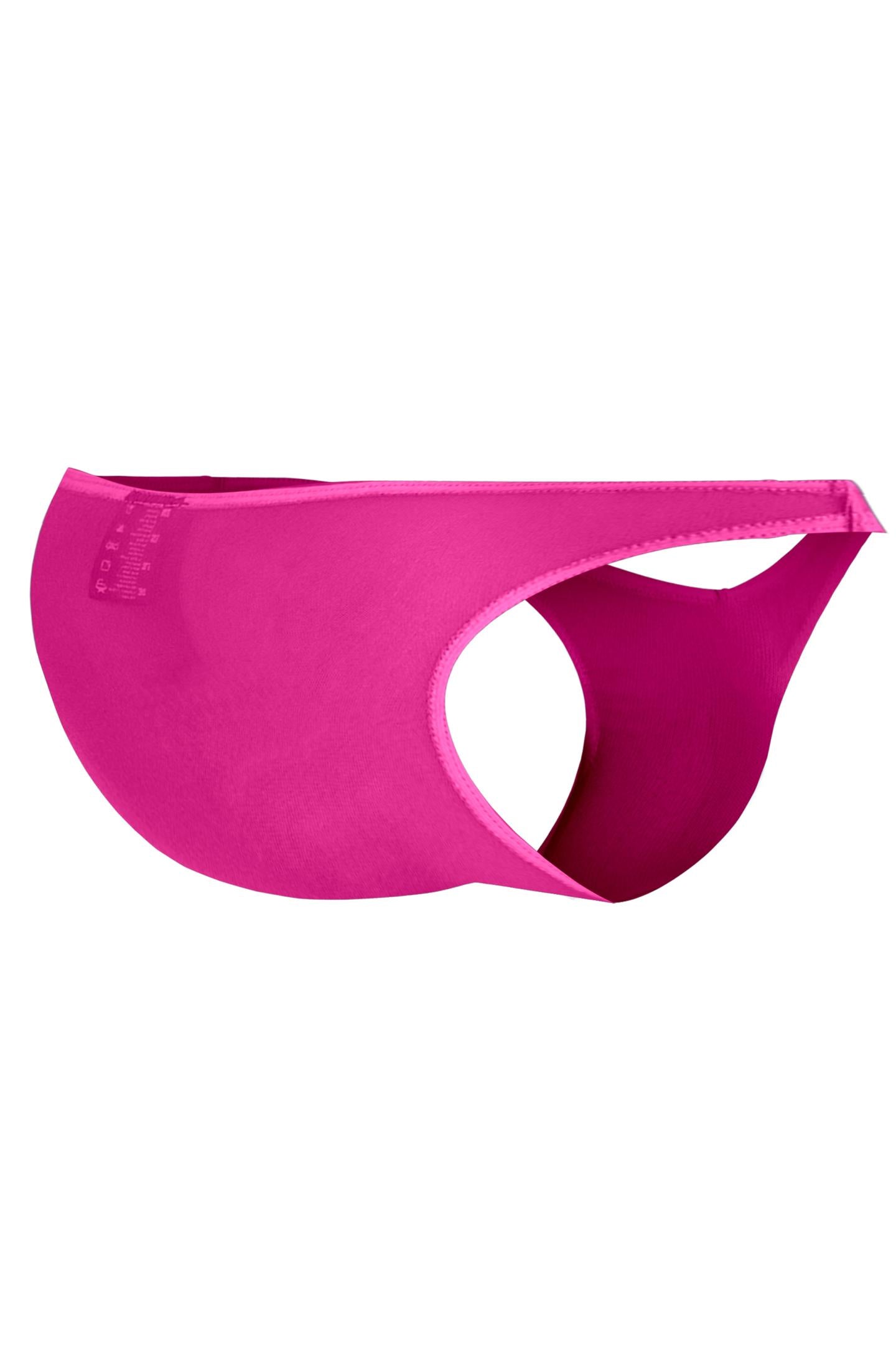 hot pink Low Rise Bulge Brief Mesh C4MSPXBUL01 GLOW - XL