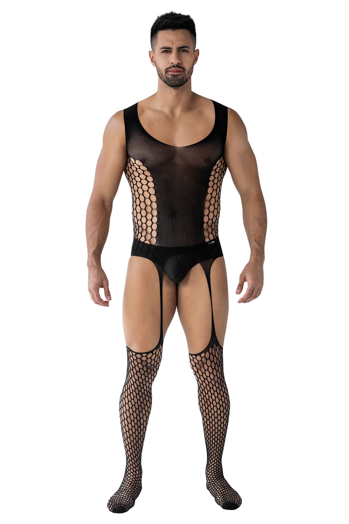 Herren Bodystocking ouvert RAV118 - L/XL