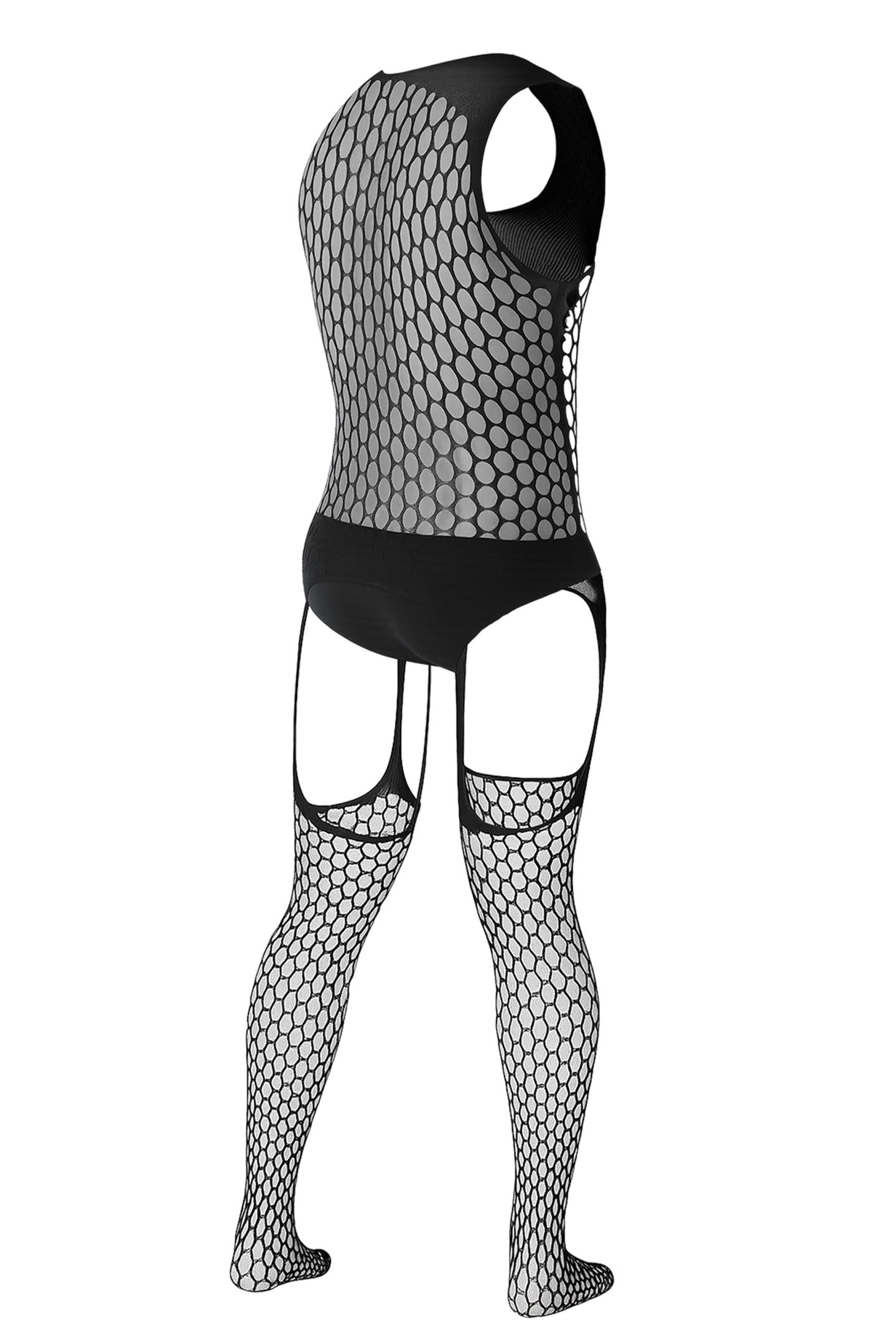 Herren Bodystocking ouvert RAV118 - L/XL