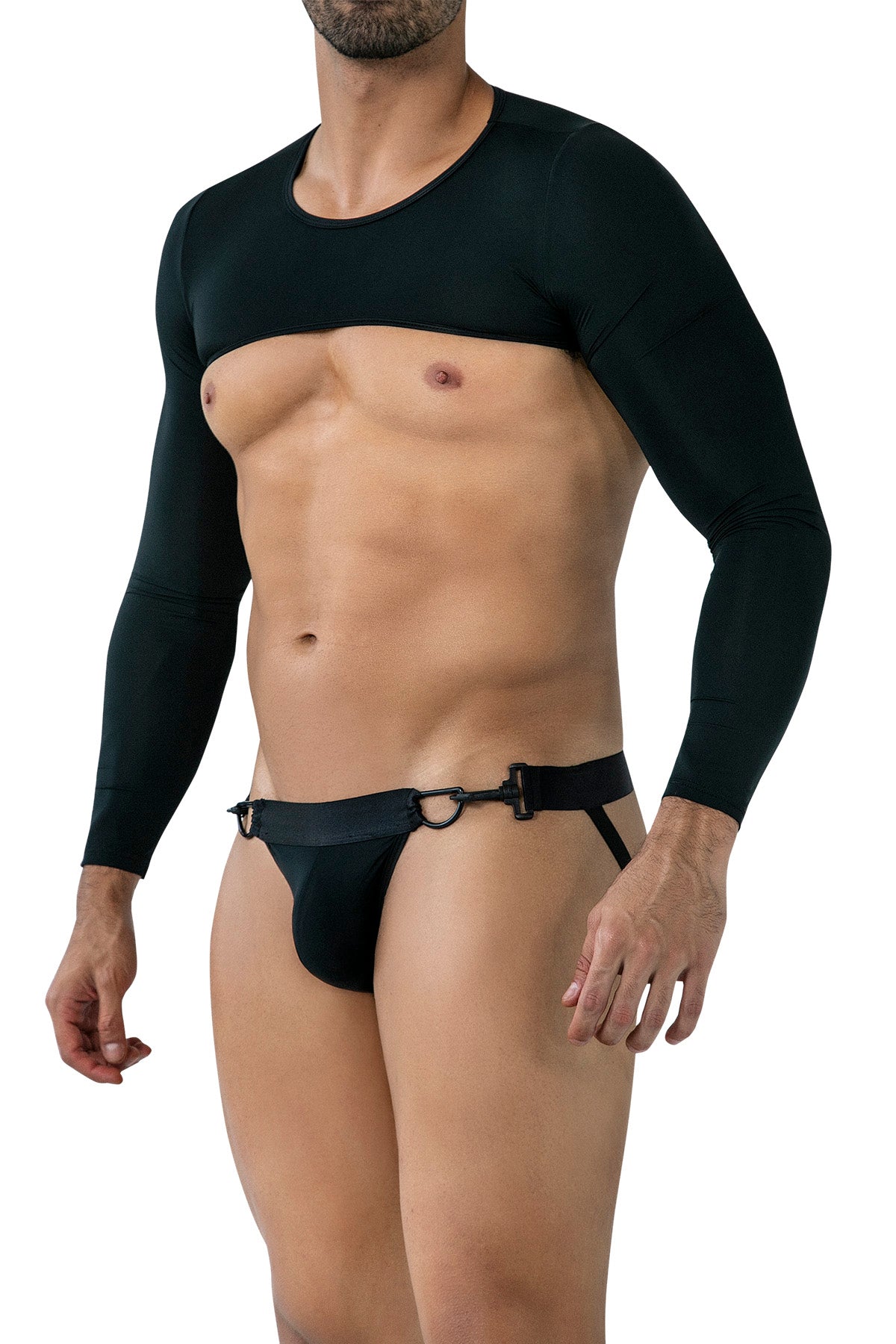 schwarzes Jockstrap-Set RAV117 - XL
