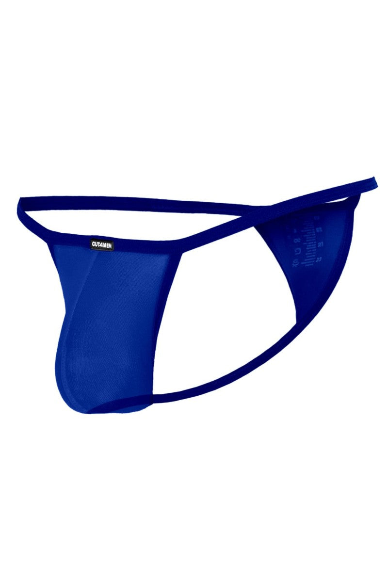 Netz Electric Blue Mini Tanga Kini C4MSPX17 - XL-0