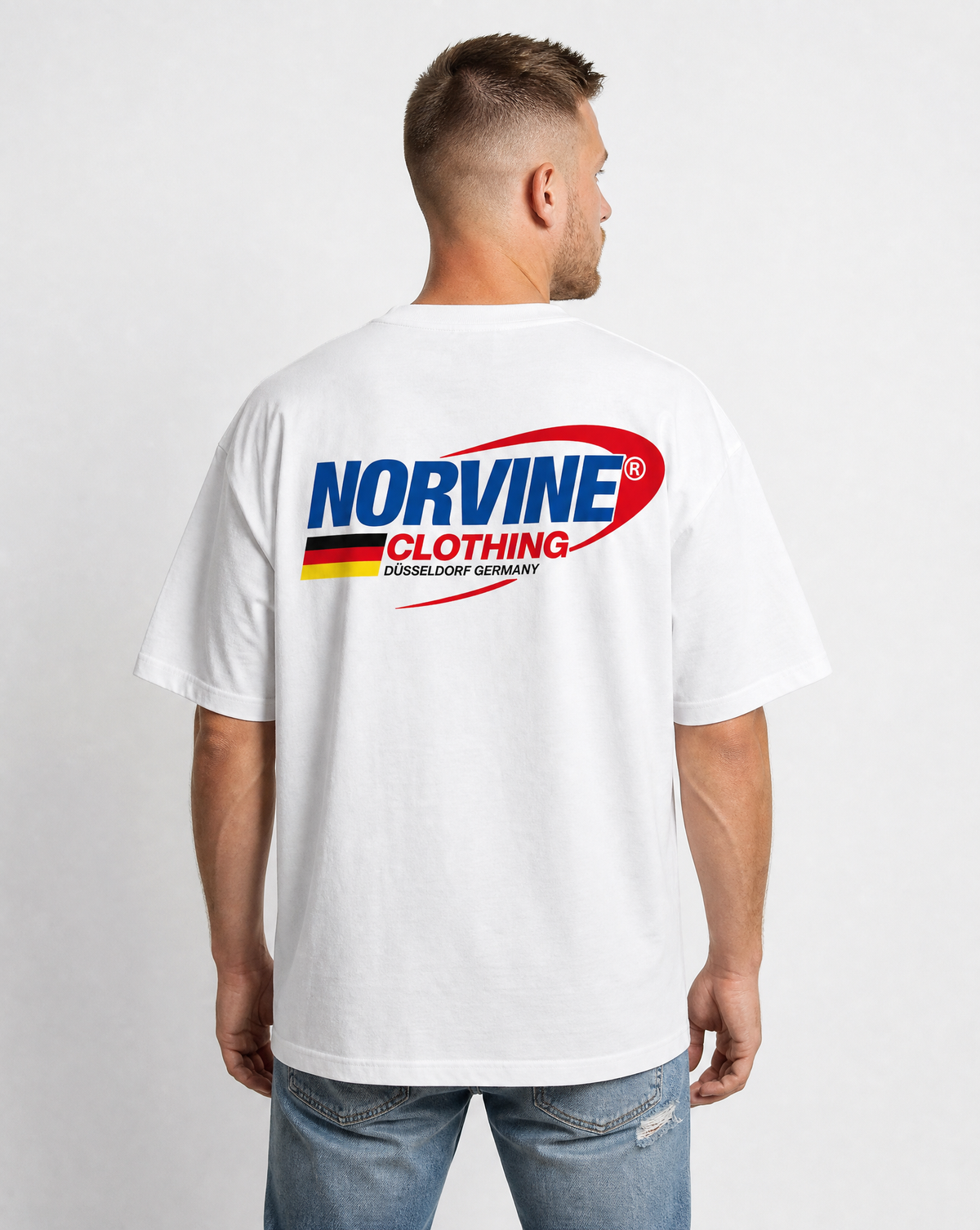 Norvine T-Shirt Germany- Rückenprint Düsseldorf Circuit Shirt