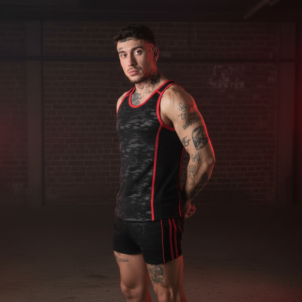 LOCKER GEAR LOOK AT HARDER Tank - LK1053 