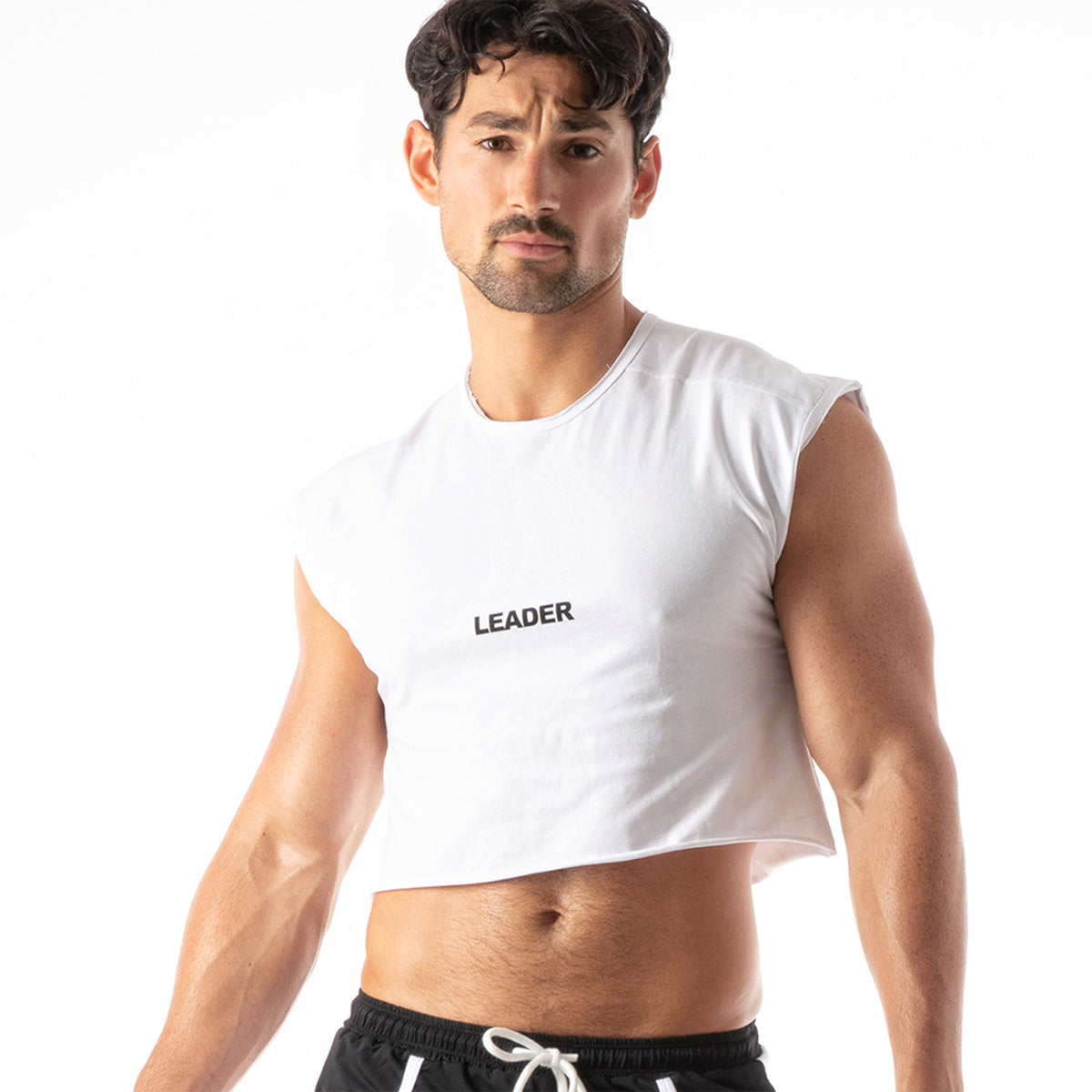 Hero Crop-T-Shirt Weiß-0