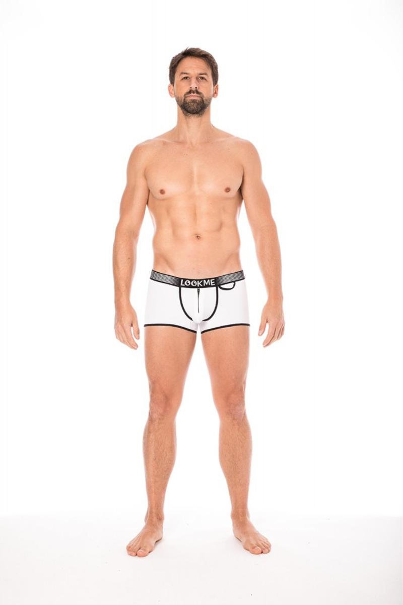 weißer Herren Boxer Short 2003-68 - XL - LOOK ME - Shop Deutschland Noodosz