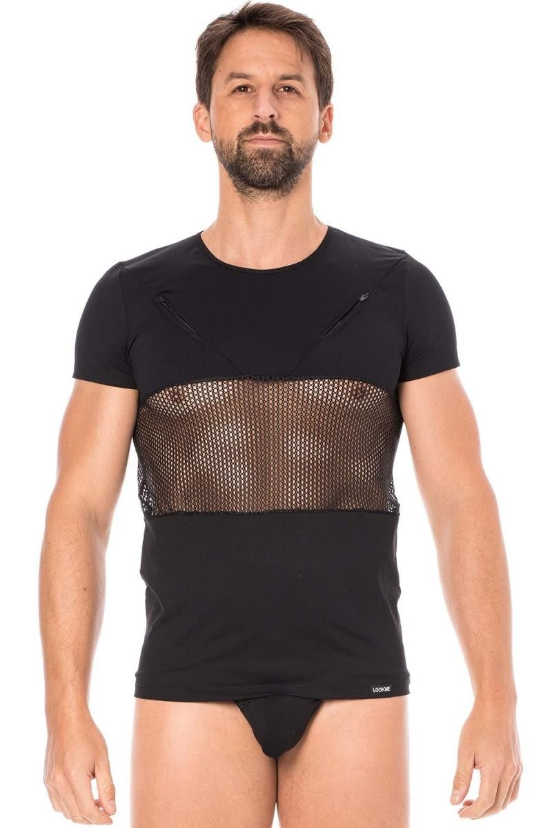 Herren T-Shirt 2004-81 schwarz - XL - LOOK ME - Shop Deutschland Noodosz
