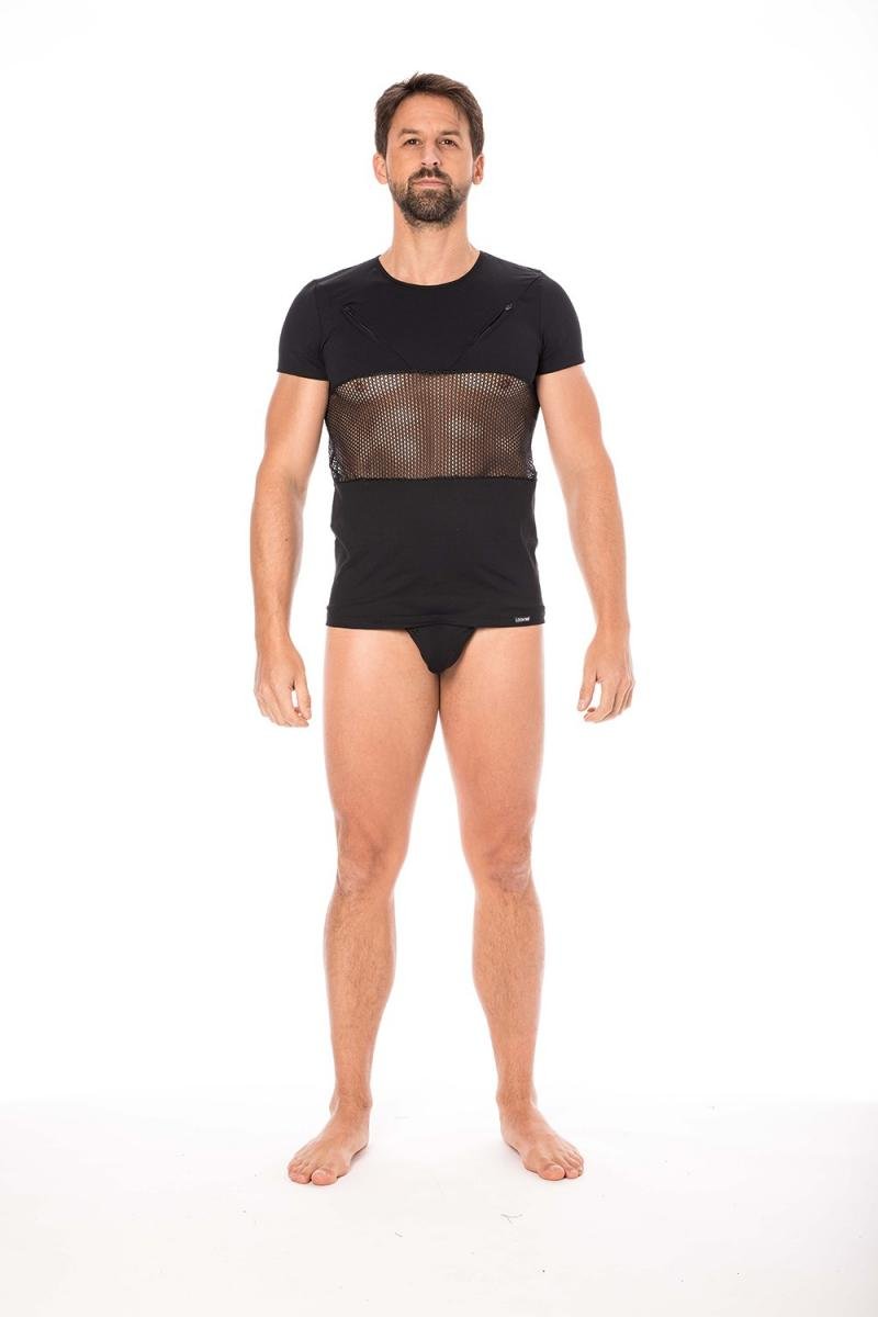Herren T-Shirt 2004-81 schwarz - XL - LOOK ME - Shop Deutschland Noodosz