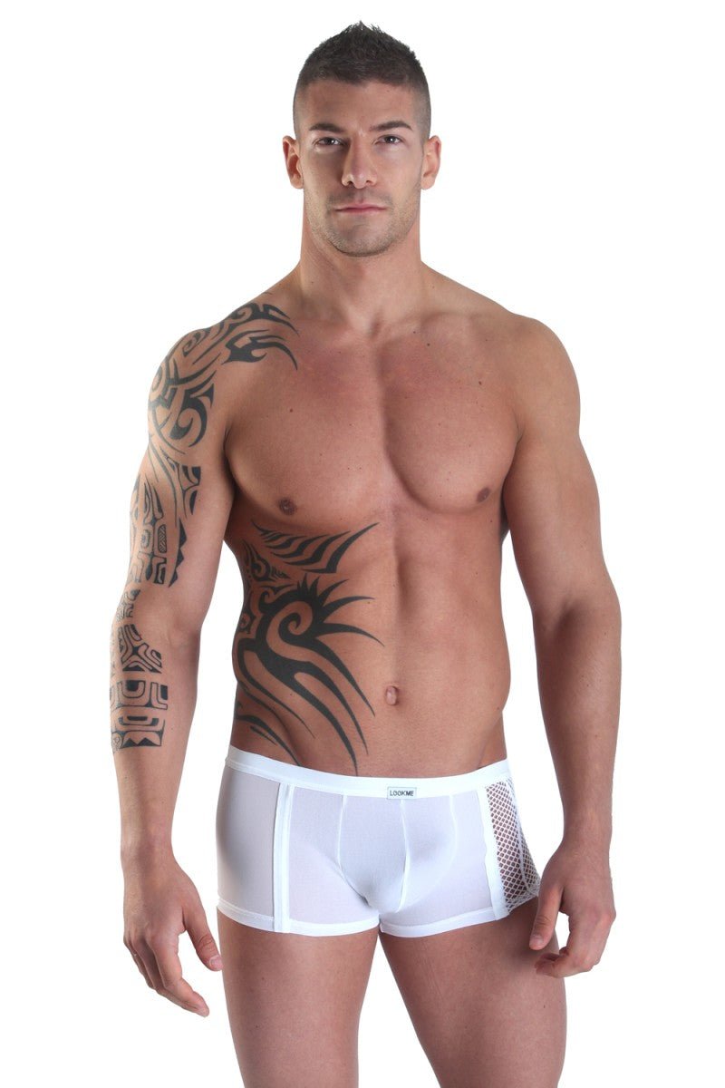 weiße Herren Mini-Pant Visible Man S von Look Me - LOOK ME - Shop Deutschland Noodosz