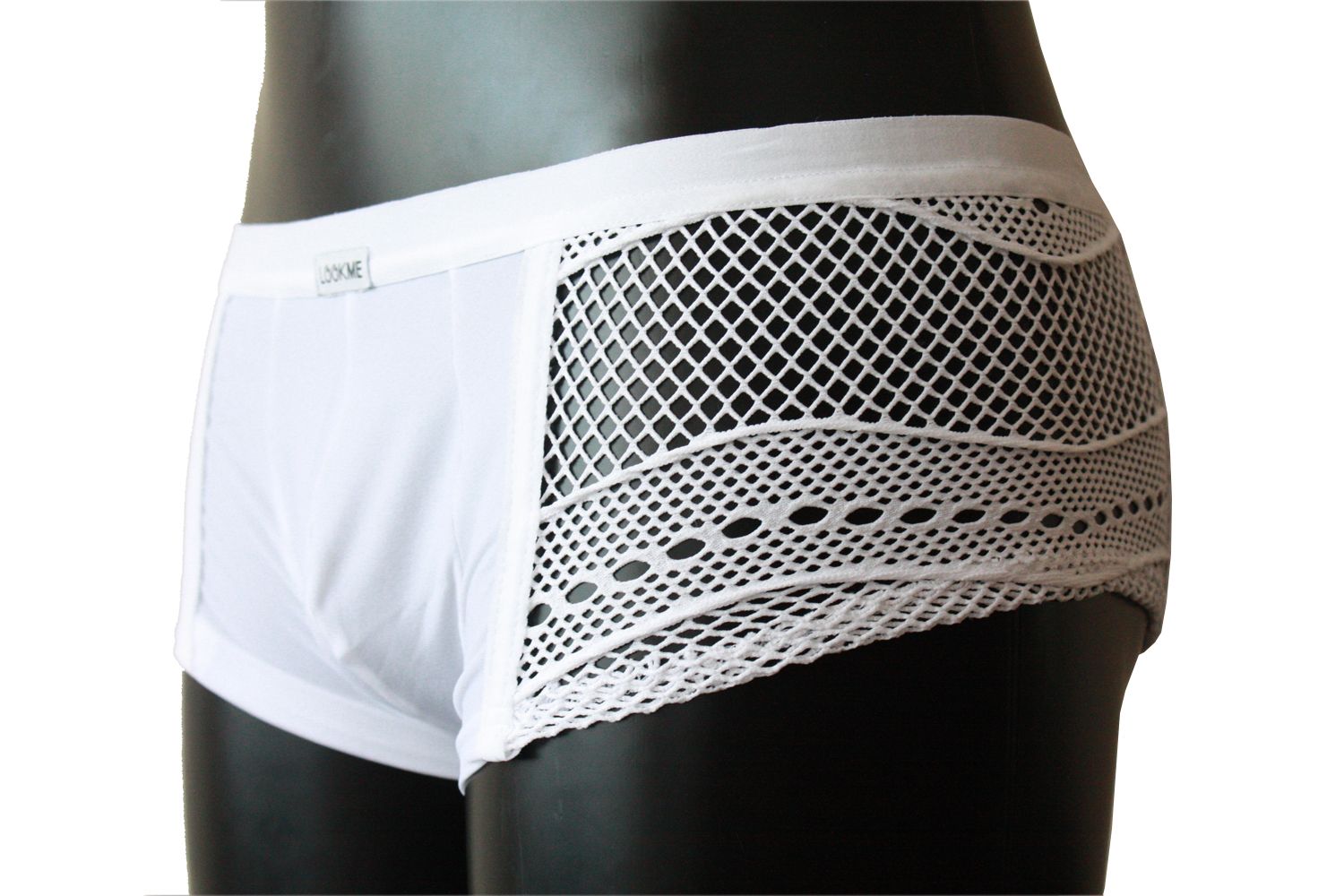 weiße Herren Mini-Pant Visible Man S von Look Me - LOOK ME - Shop Deutschland Noodosz