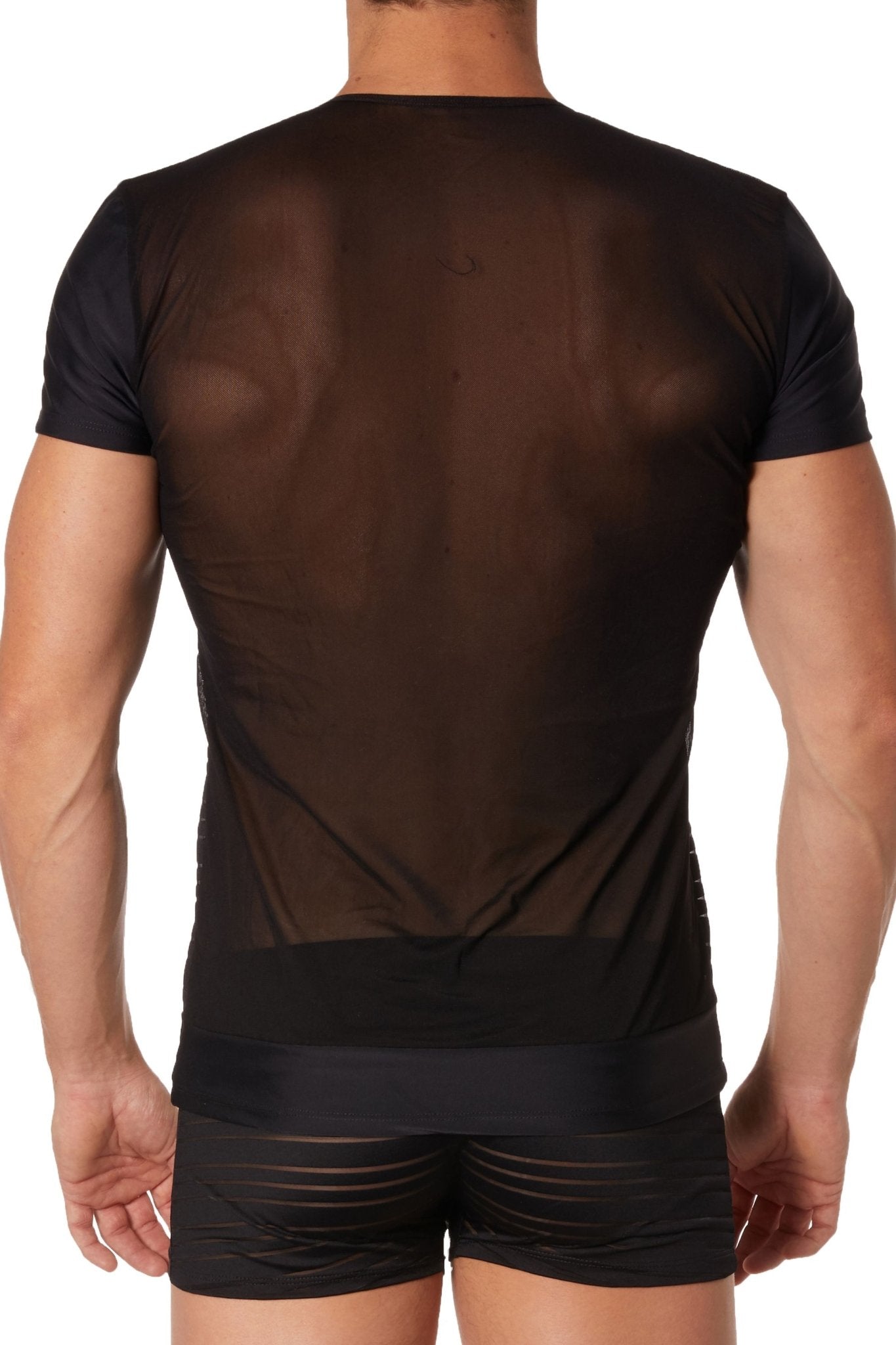 schwarzes Herren T-Shirt 906-81 - XL - LOOK ME - Shop Deutschland Noodosz