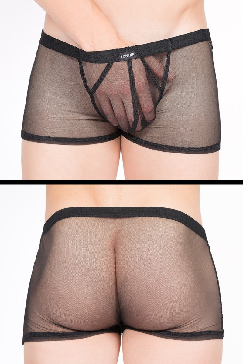 schwarze Boxer Short 92-67 XL-0