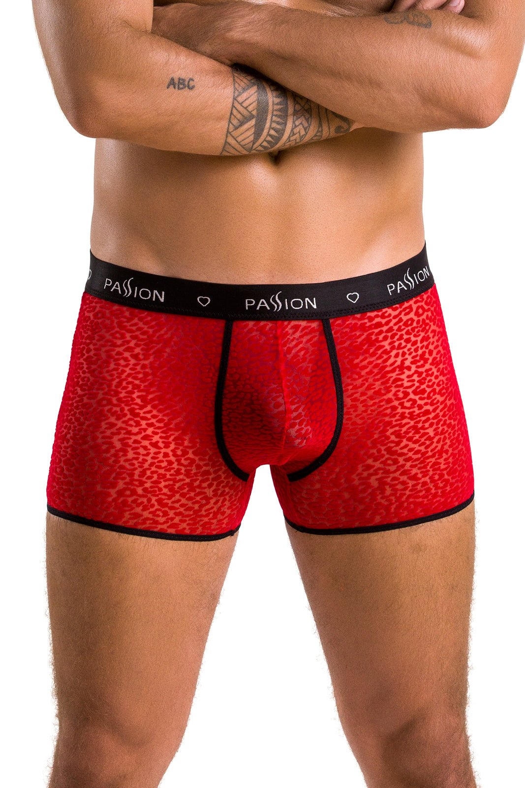 rote Herren Shorts 046 - 2XL/3XL - Passion Menswear - Shop Deutschland Noodosz
