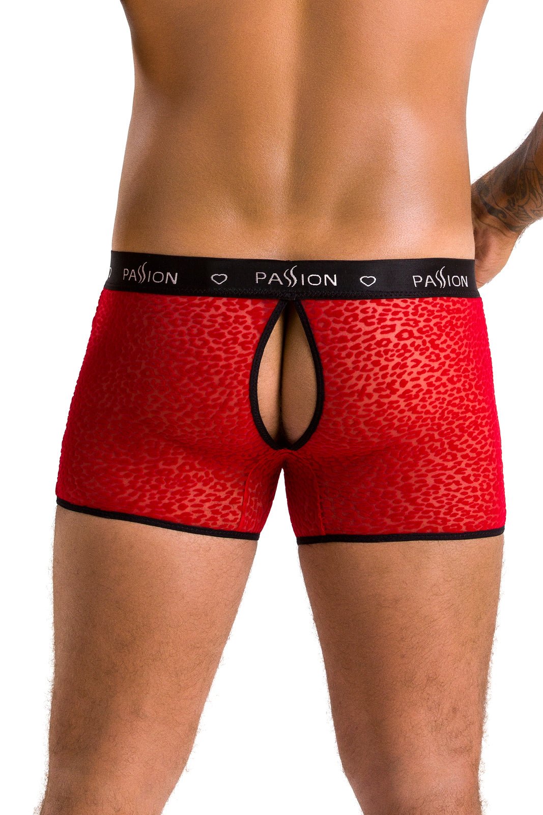 rote Herren Shorts 046 - 2XL/3XL - Passion Menswear - Shop Deutschland Noodosz