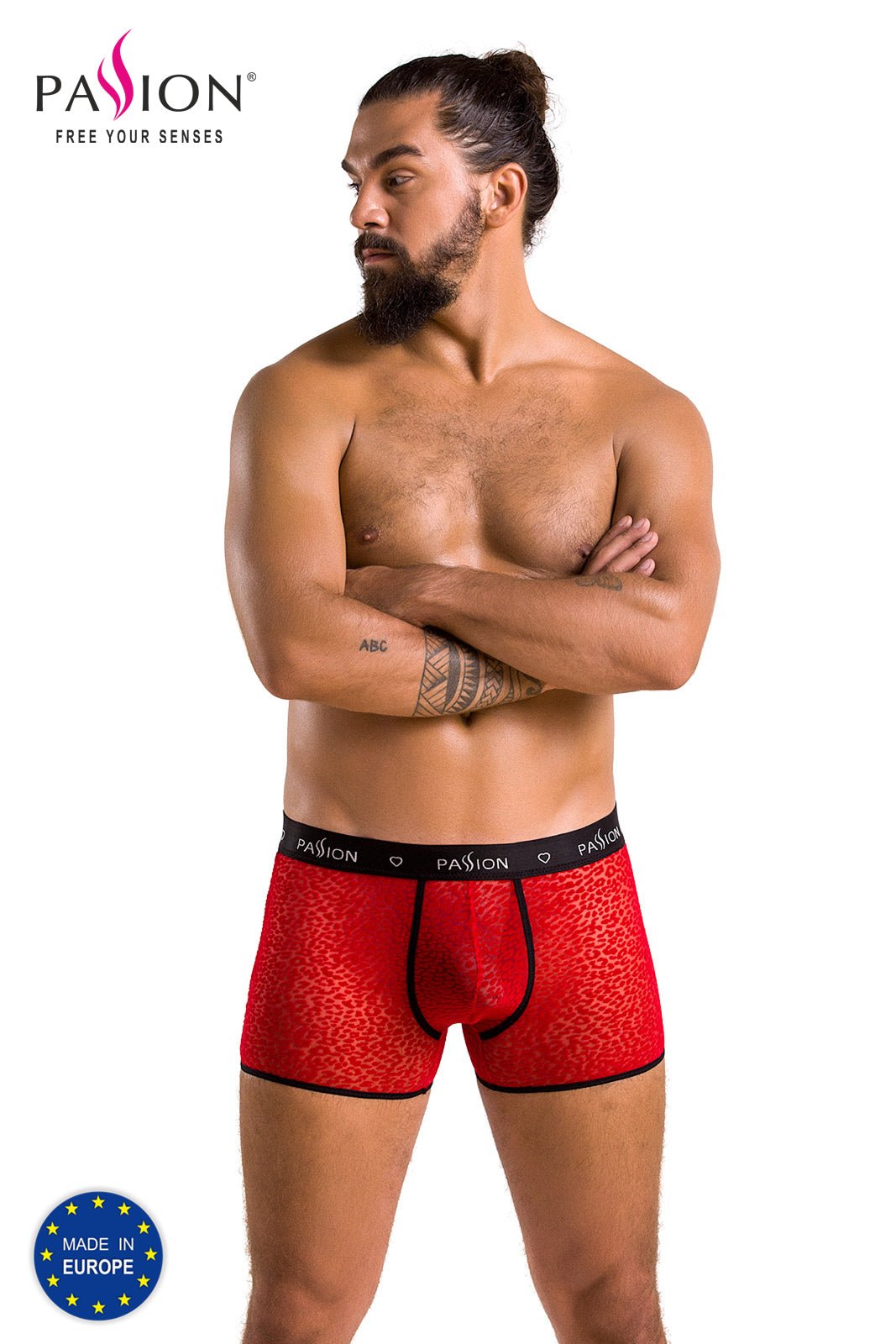 rote Herren Shorts 046 - 2XL/3XL - Passion Menswear - Shop Deutschland Noodosz