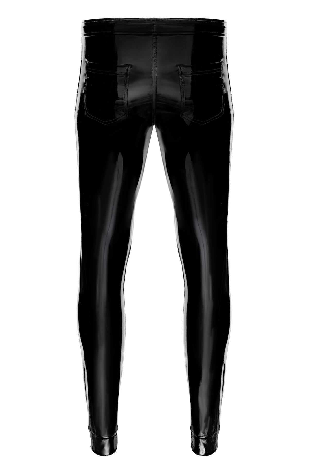 schwarze Lack Hose Voltage H093 - 3XL - Noir Handmade Men - Shop Deutschland Noodosz