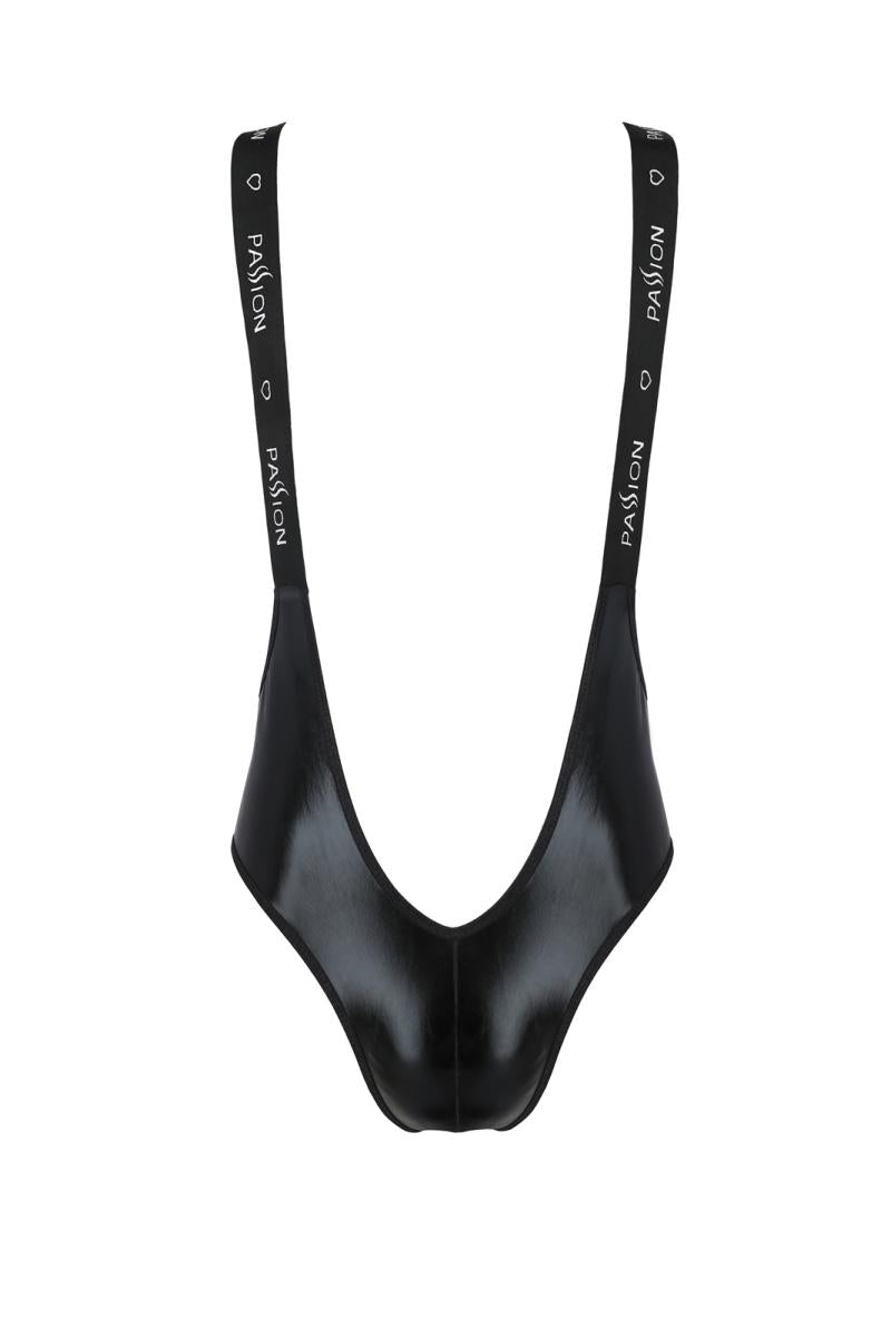schwarzer Body ouvert 027 - 2XL/3XL