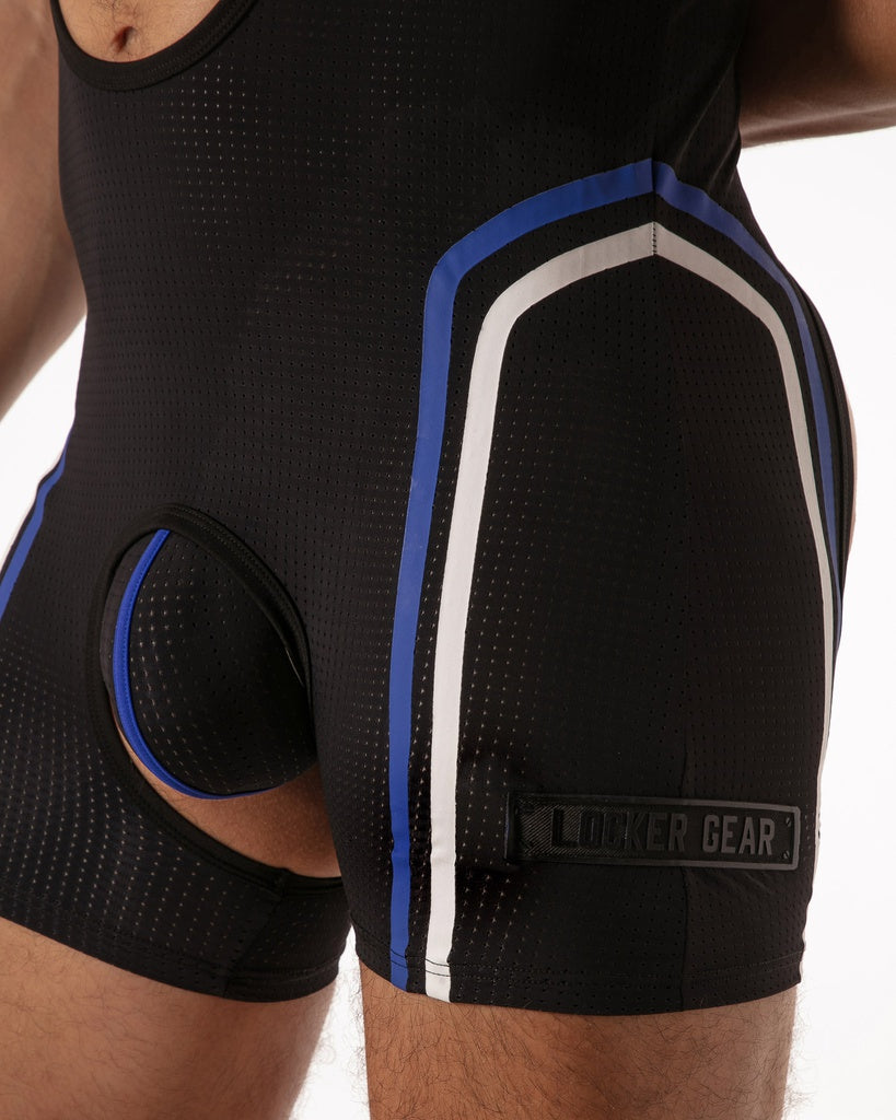 LOCKER GEAR WATCH IT ZIP SINGLET LK0633, bodysuit bodysuit overall