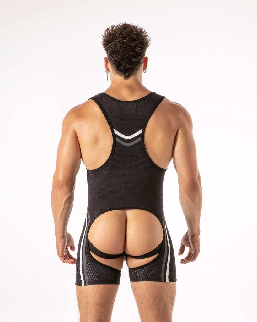 LOCKER GEAR WATCH IT ZIP SINGLET LK0633, bodysuit bodysuit overall