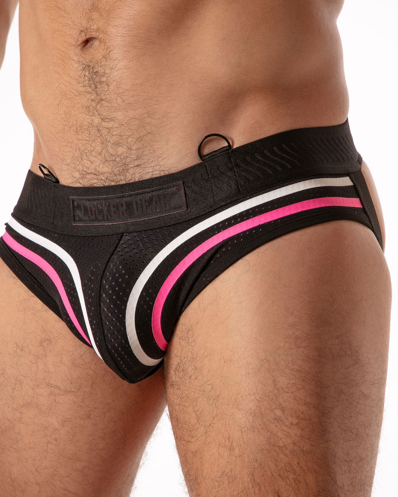LOCKER GEAR PUNCH HOLE JOCK - LK0126, jockstrap