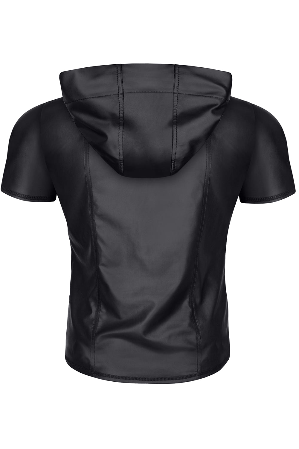 Herren Kapuzen T-Shirt RMEttore001 schwarz - 2XL