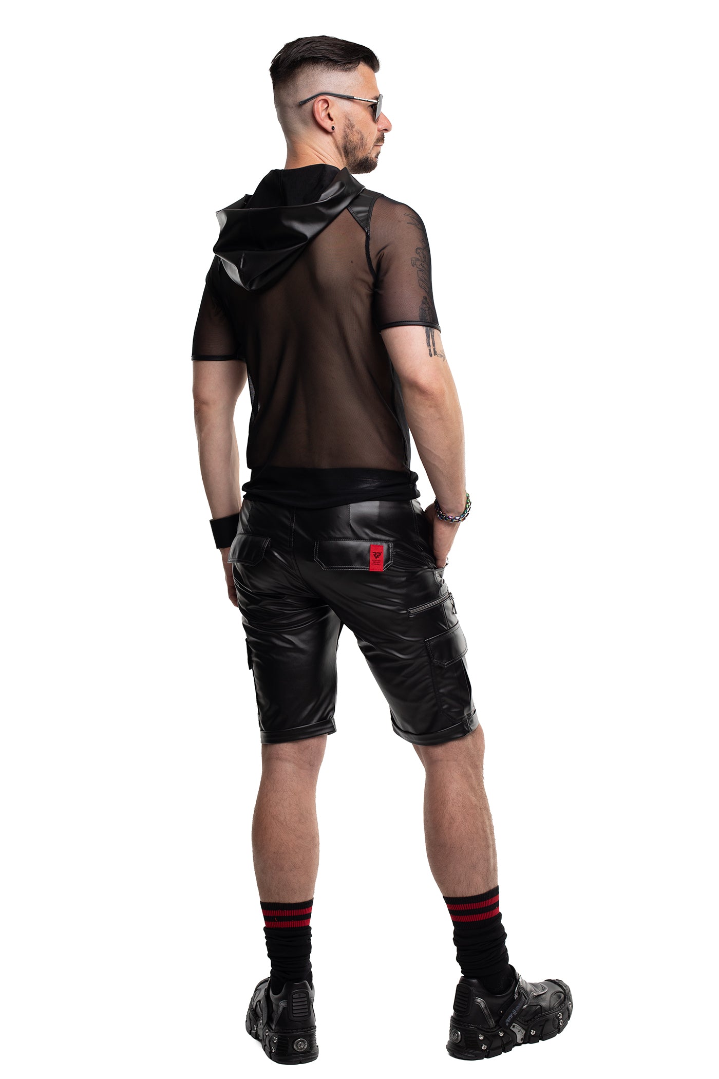Herren Kaputzen T-Shirt RMTito001 schwarz - 2XL