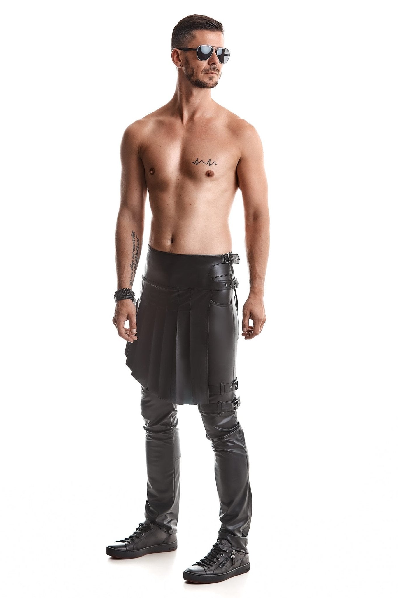 Herren Rock RMClaudio001 schwarz - 5XL - Regnes Fetish Planet - Shop Deutschland Noodosz