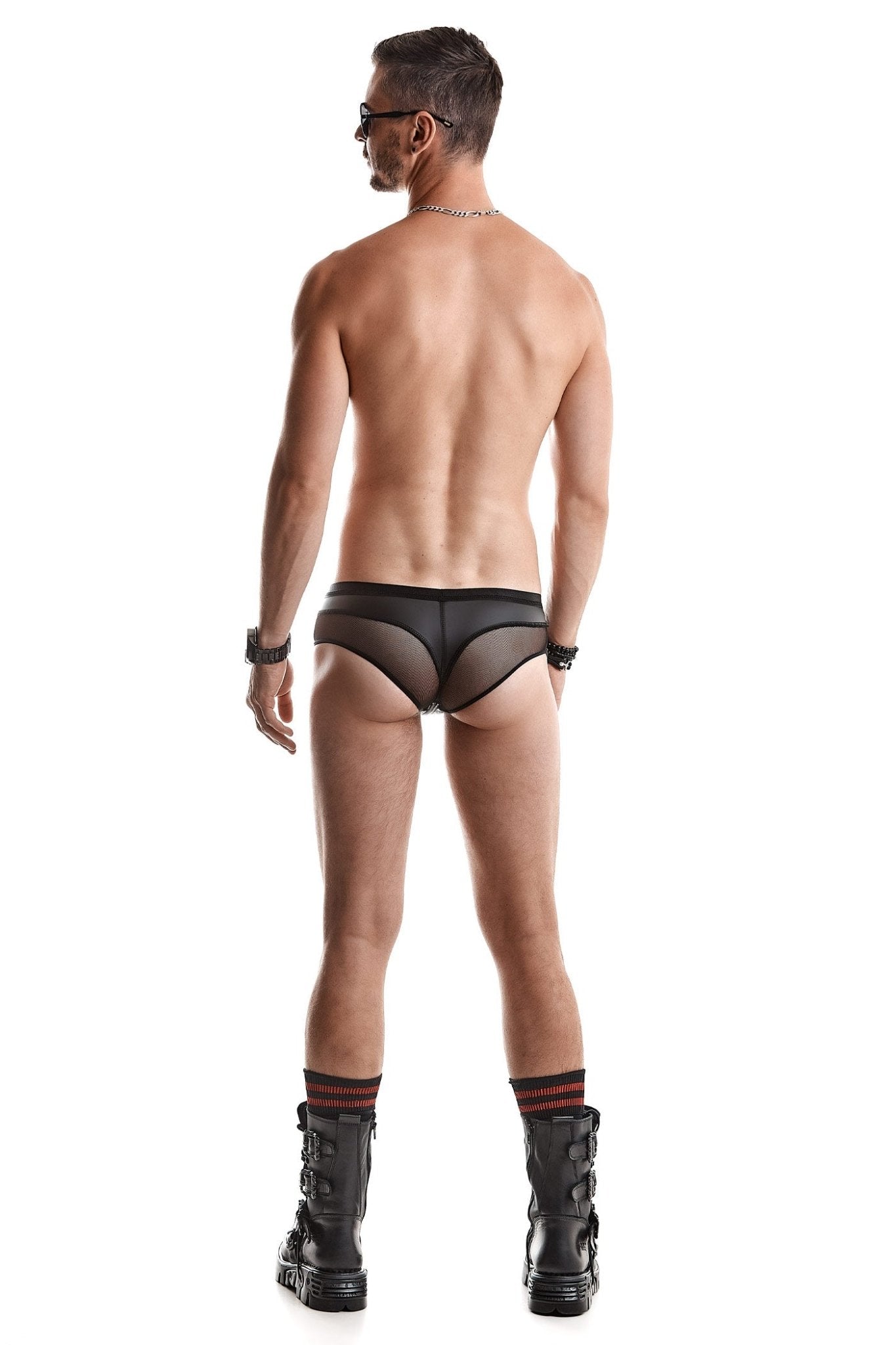 Herren Slip RMArturo001 schwarz - 2XL - Regnes Fetish Planet - Shop Deutschland Noodosz