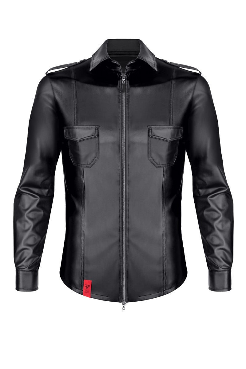 langarm Herren Shirt RMNatale001 schwarz - 2XL