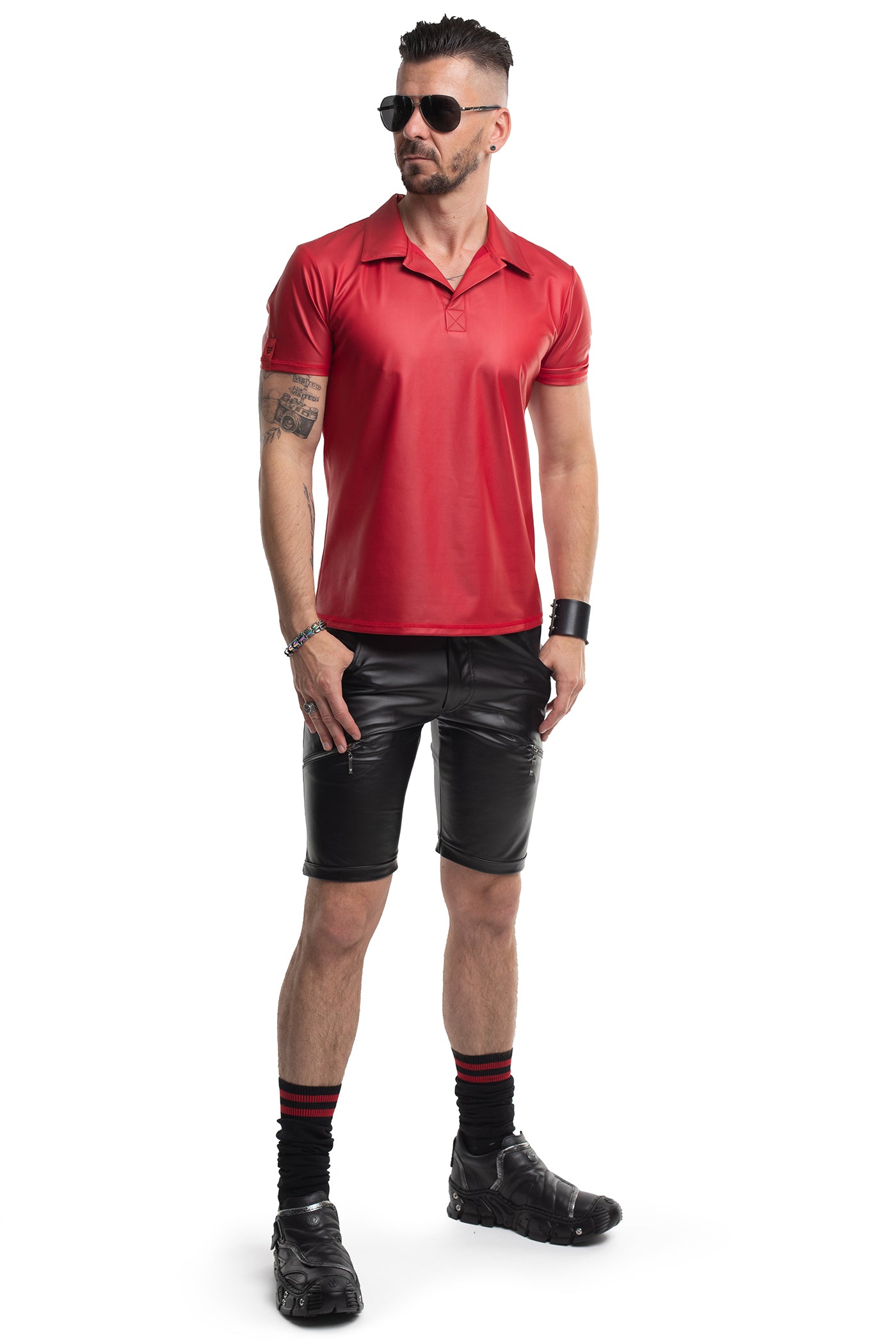 Herren T-Shirt RMSerafino001 rot - 2XL