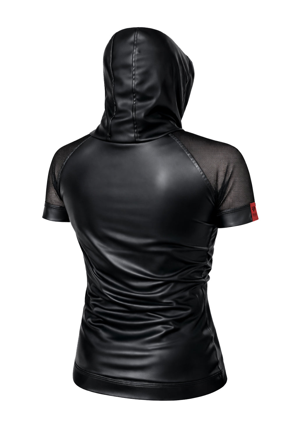 Herren Kapuzen T-Shirt ADSolar001 schwarz - 2XL