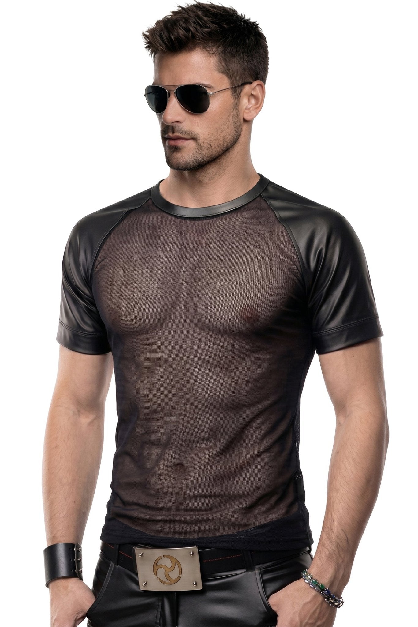 Herren T-Shirt ADYans001 schwarz - 2XL - Regnes Fetish Planet - Shop Deutschland Noodosz