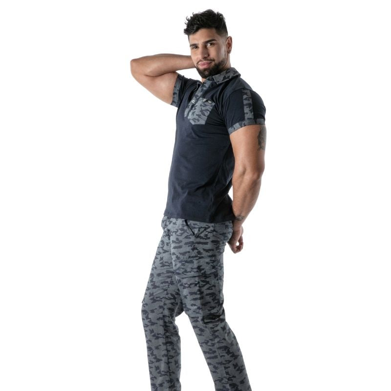 Camo Polo, Poloshirt, Polohemd