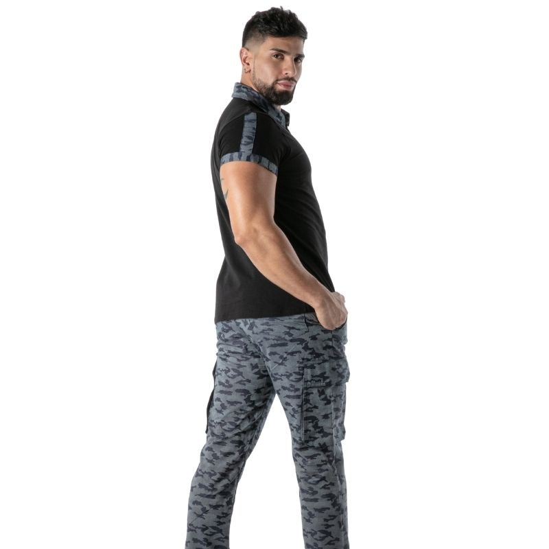 Camo Polo, Poloshirt, Polohemd